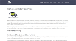 Desktop Screenshot of professionalheservices.com